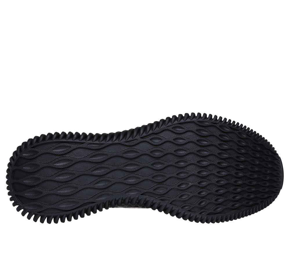 Men Skechers BOBS Geo Slip On Shoes Black  USA |  5479-ZLSKA
