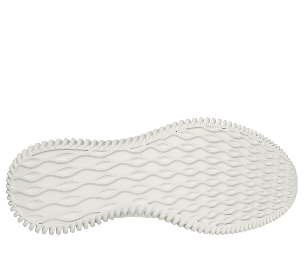 Men Skechers BOBS Sport Geo - City Dapper Slip On Shoes Off White  USA |  6518-BDEXU