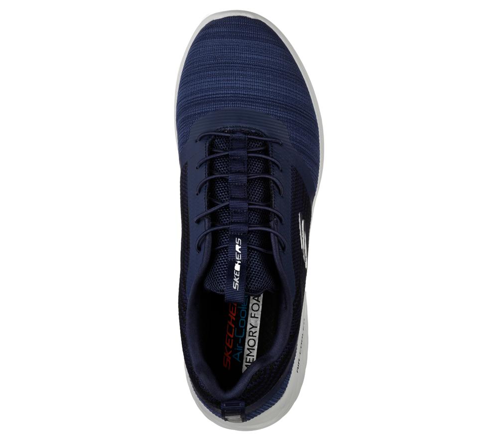 Men Skechers Bounder Sneakers Navy  USA |  3814-NIHQS