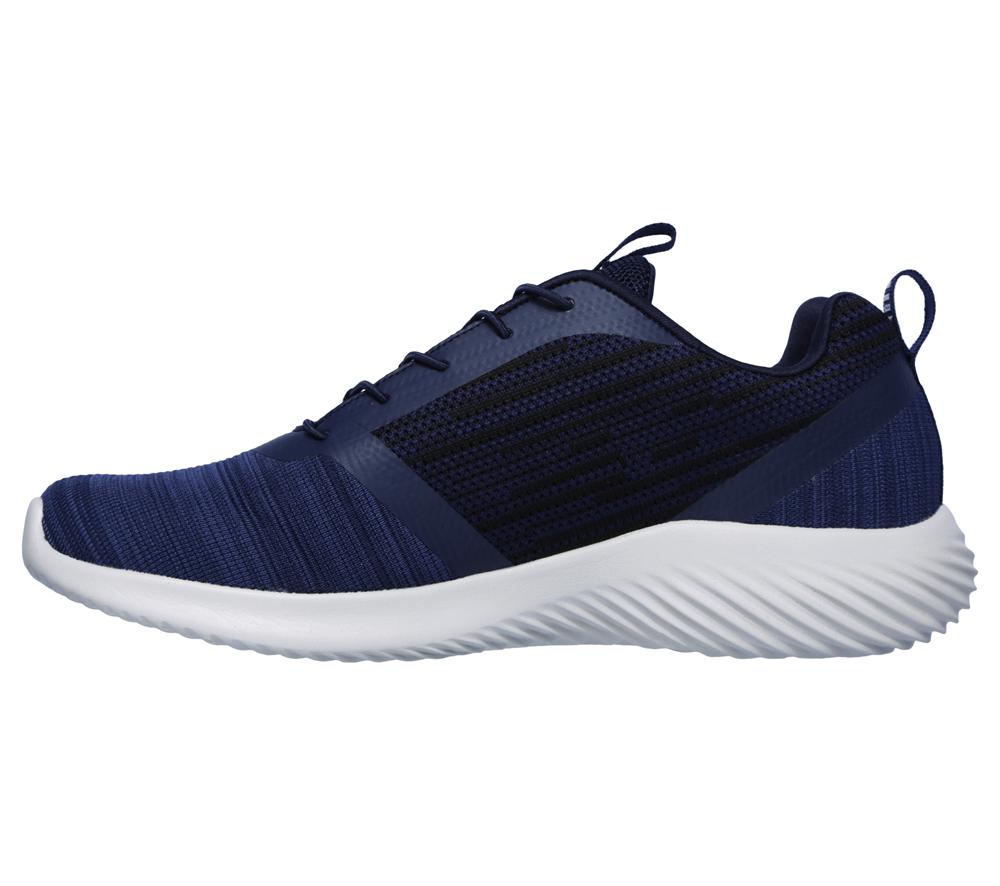 Men Skechers Bounder Sneakers Navy  USA |  3814-NIHQS