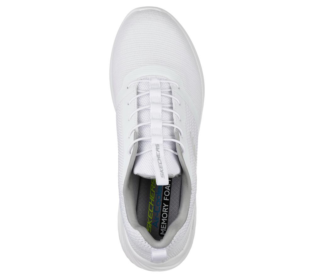 Men Skechers Bounder Sneakers White  USA |  6348-ZKPHW