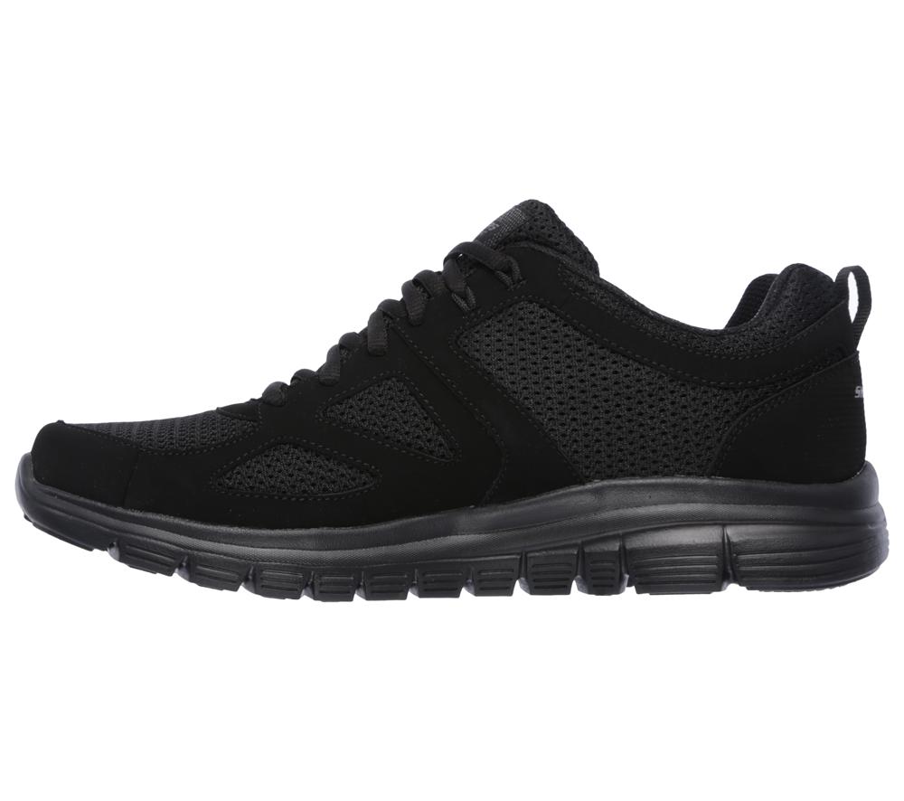 Men Skechers Burns - Agoura Sneakers Black  USA |  9601-BZGOQ