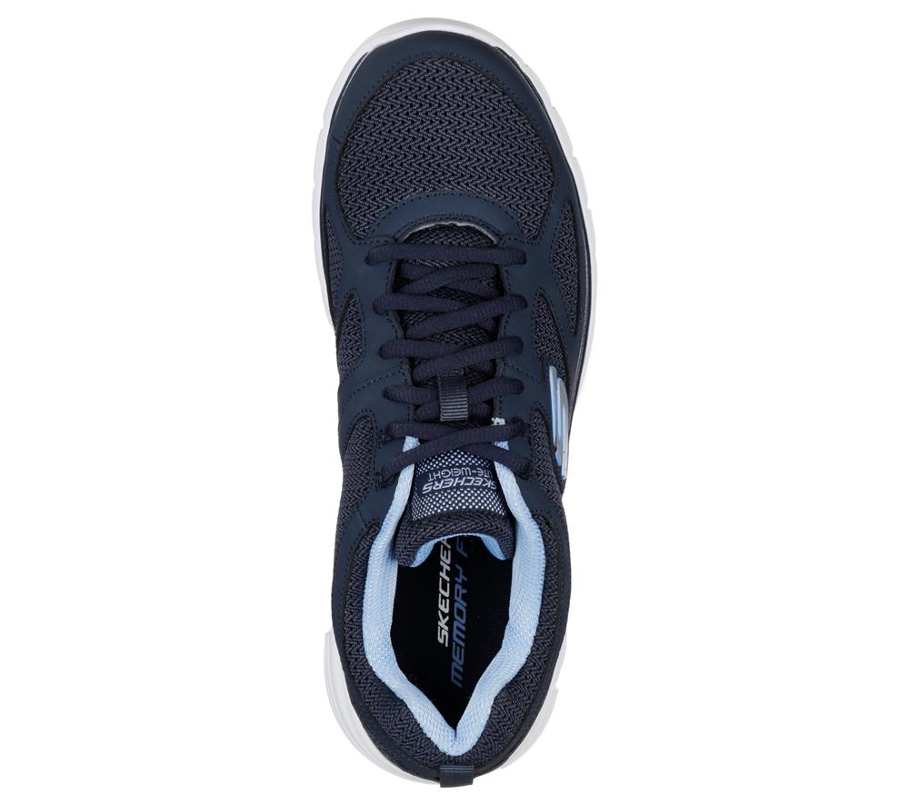 Men Skechers Burns - Agoura Sneakers Navy  USA |  5760-EXVDW