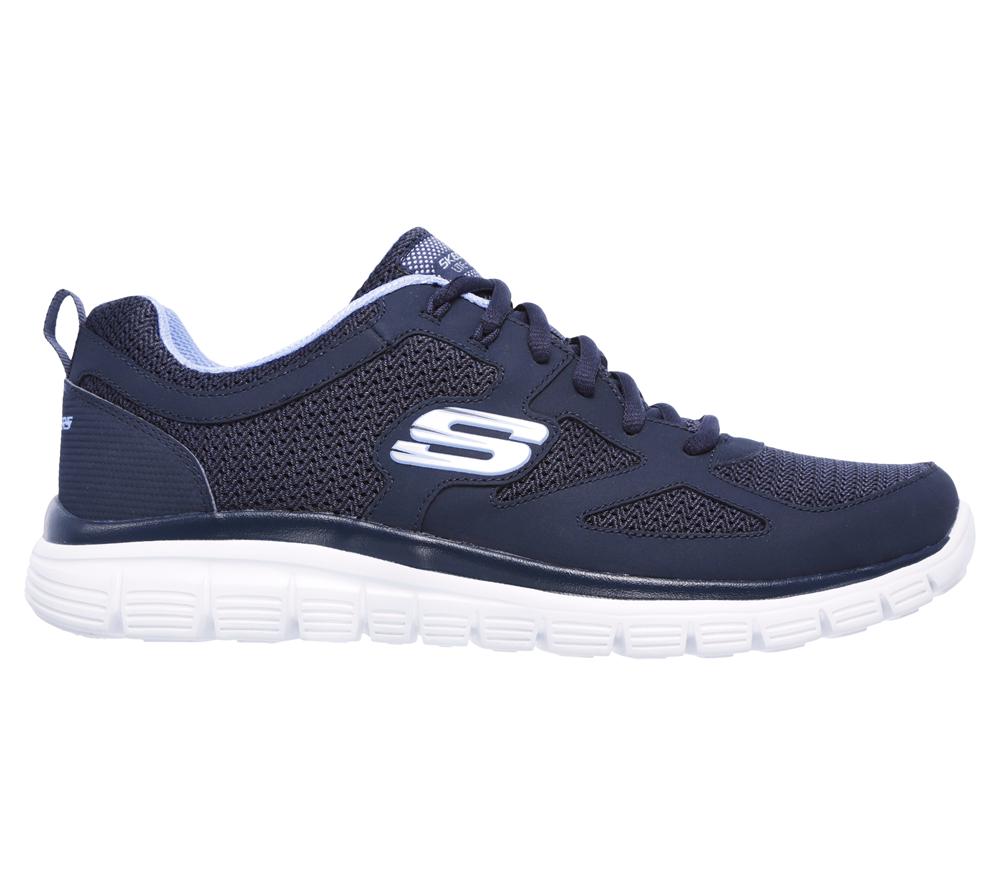 Men Skechers Burns - Agoura Sneakers Navy  USA |  5760-EXVDW