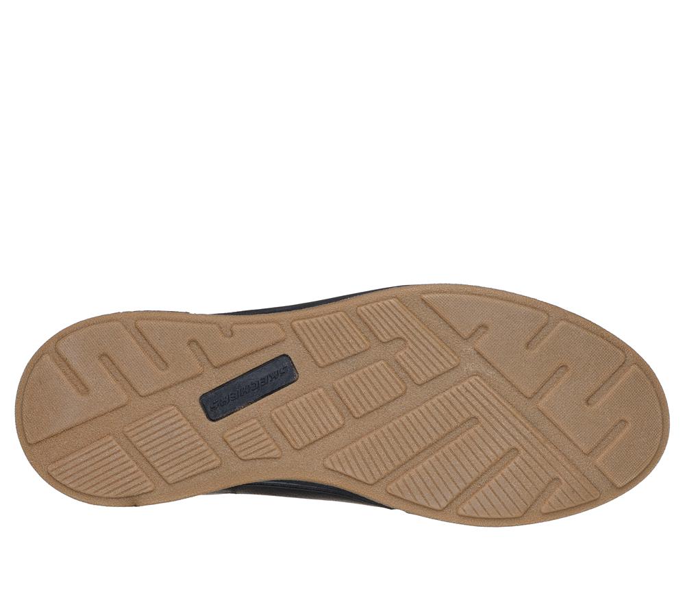 Men Skechers Cavell - Sparkman Lace Up Black  USA |  7284-JOKDE