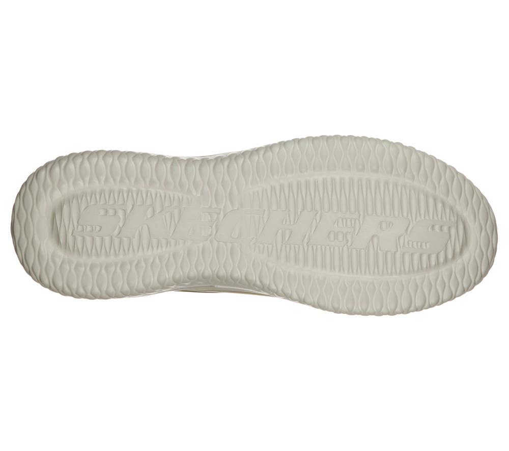 Men Skechers Delson 3.0 - Cicada Slip On Shoes Taupe Brown  USA |  1309-YDXIL