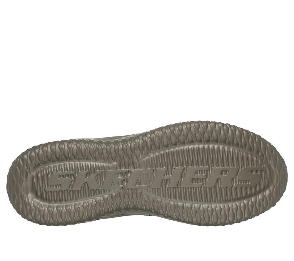 Men Skechers Delson 3.0 - Glavine Lace Up Brown  USA |  8634-ZVLRC