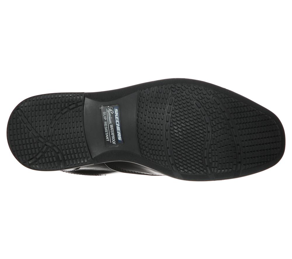 Men Skechers Dreston - Rasmiss Smart Shoes Black  USA |  1850-THZWF