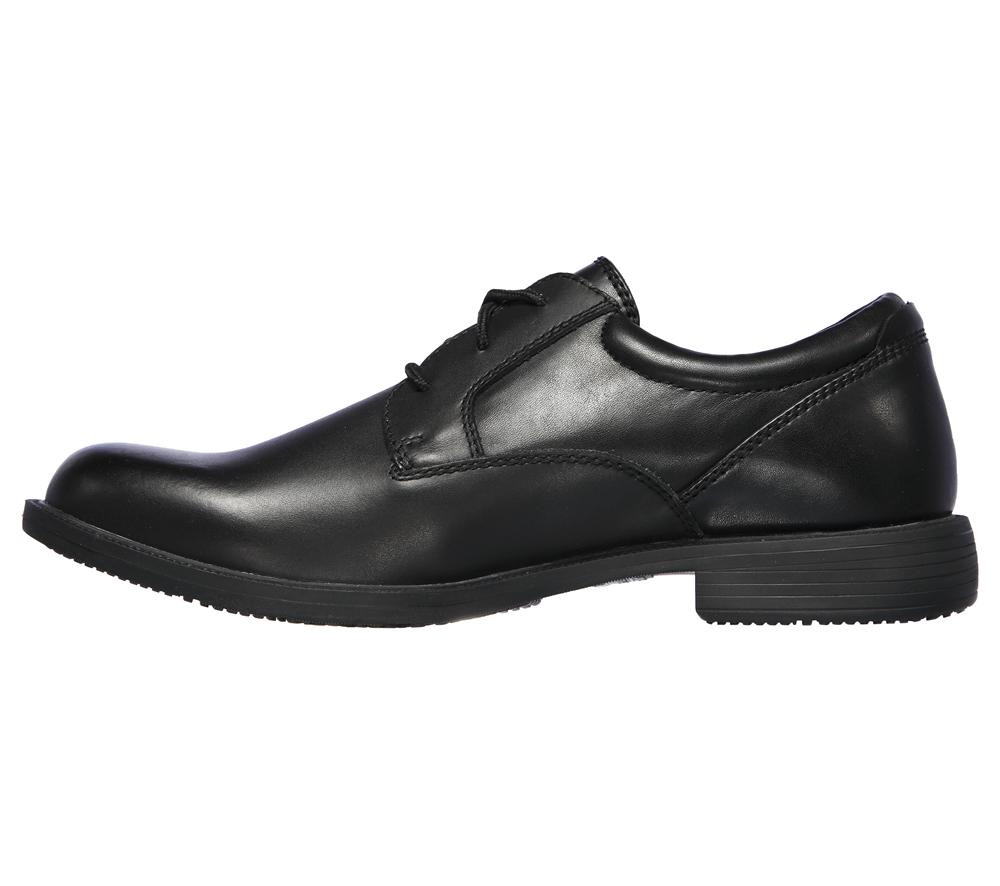 Men Skechers Dreston - Rasmiss Smart Shoes Black  USA |  1850-THZWF