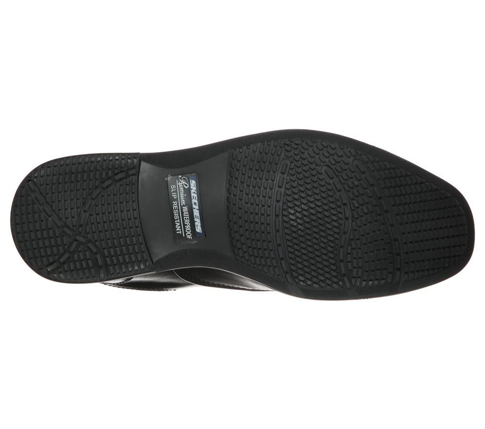 Men Skechers Dreston - Ratlon Smart Shoes Black  USA |  4268-WDJVC
