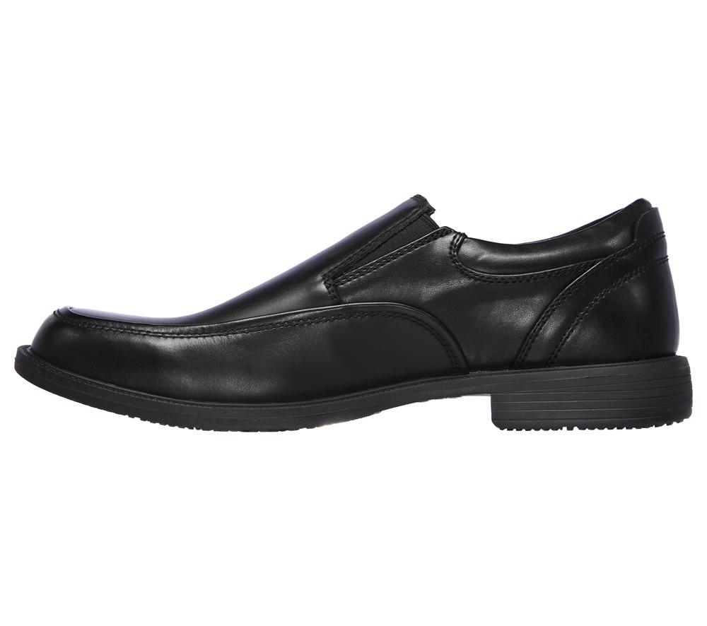 Men Skechers Dreston - Ratlon Smart Shoes Black  USA |  4268-WDJVC