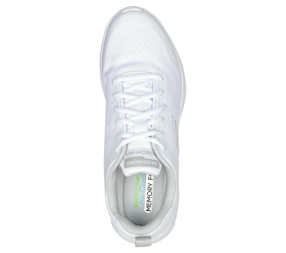 Men Skechers Dyna-Air Sneakers White  USA |  0761-EDGCK