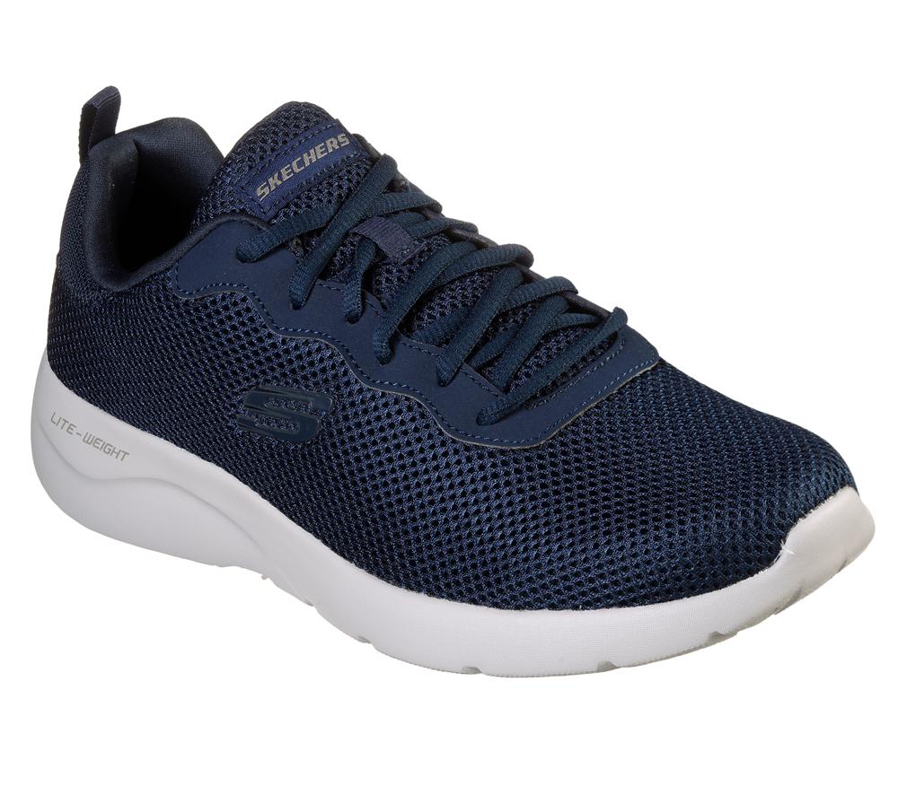 Men Skechers Dynamight 2.0 - Rayhill Lace Up Navy  USA |  0154-LPWMT