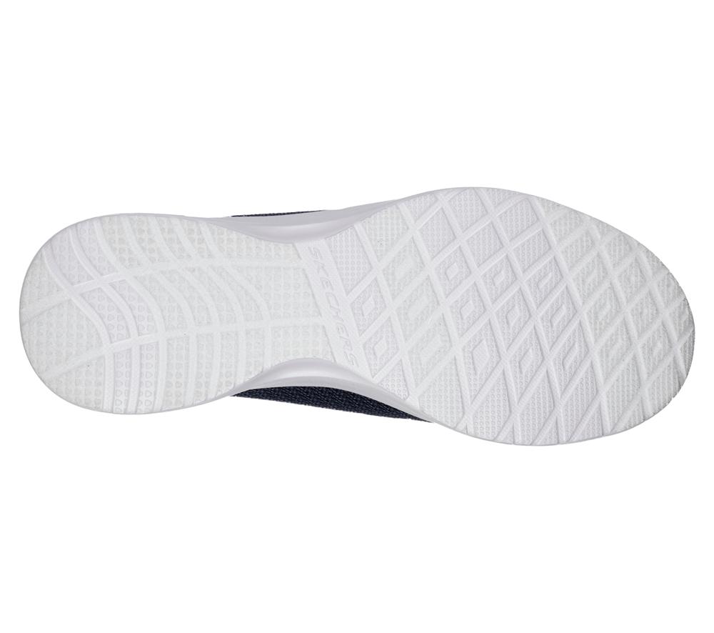 Men Skechers Dynamight Slip On Shoes Navy  USA |  6371-VOWTY