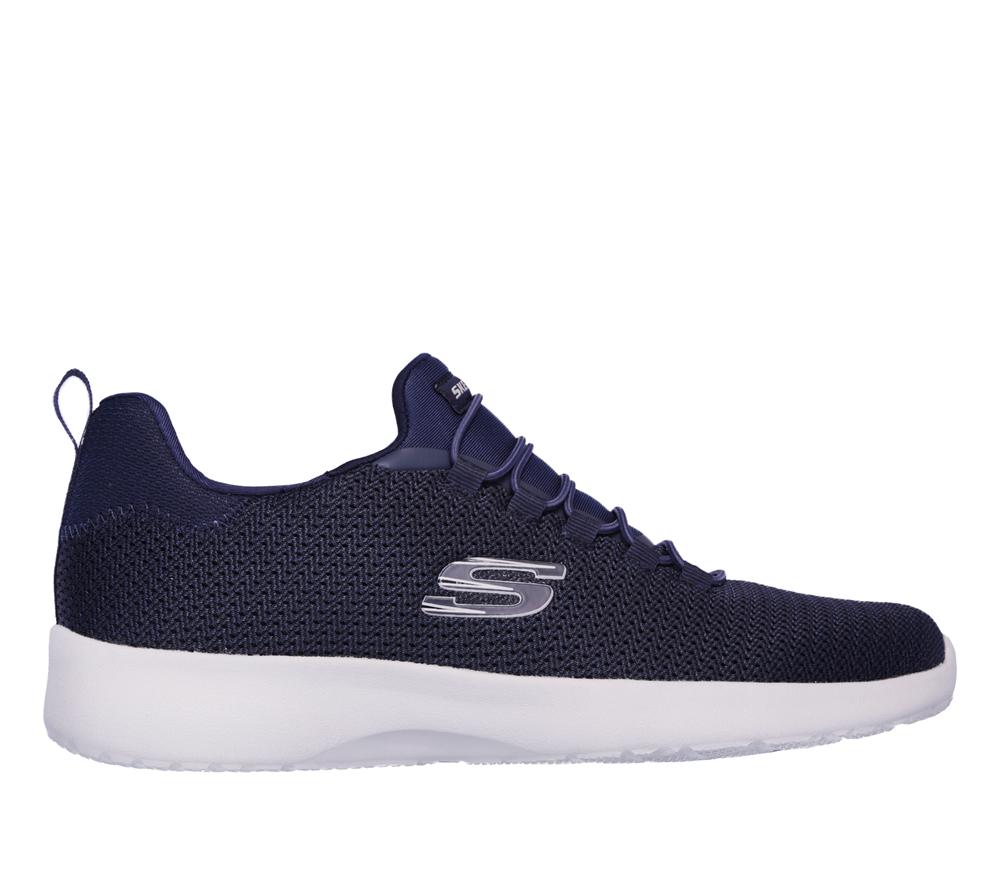 Men Skechers Dynamight Slip On Shoes Navy  USA |  6371-VOWTY