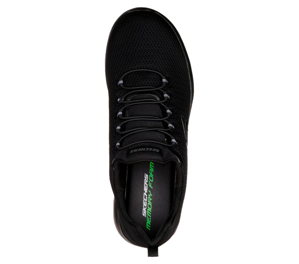 Men Skechers Dynamight Sneakers Black  USA |  7092-PBUTW