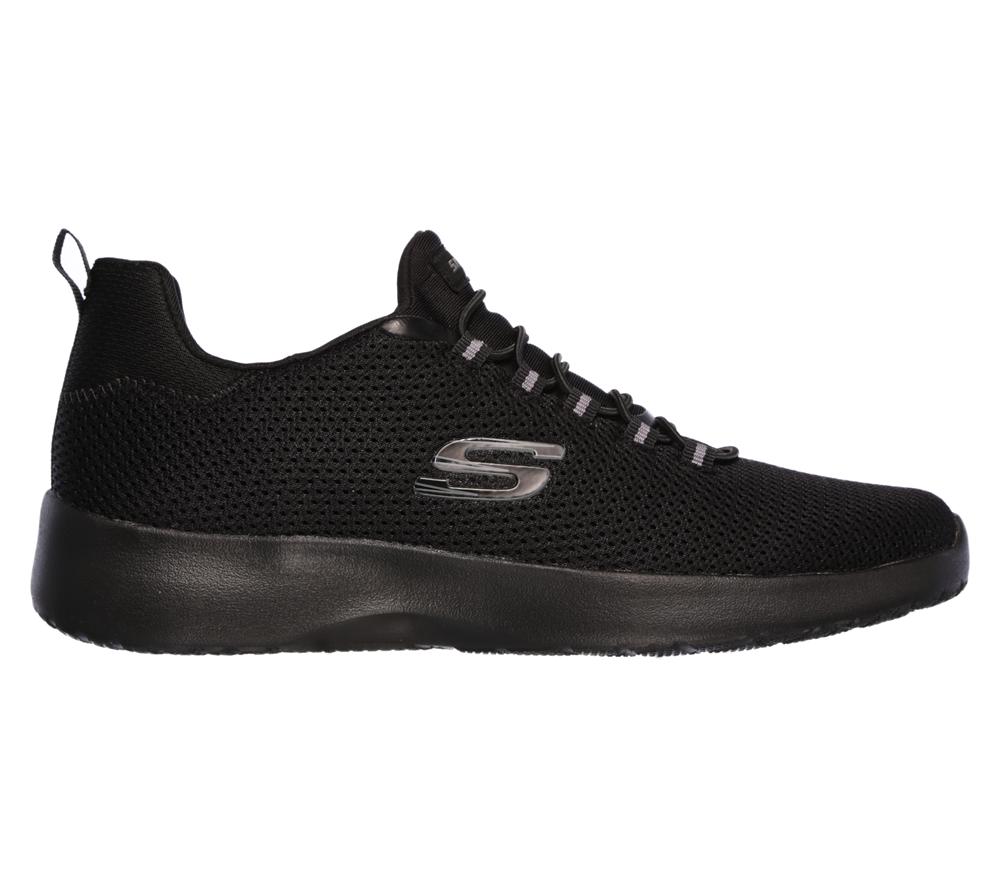 Men Skechers Dynamight Sneakers Black  USA |  7092-PBUTW