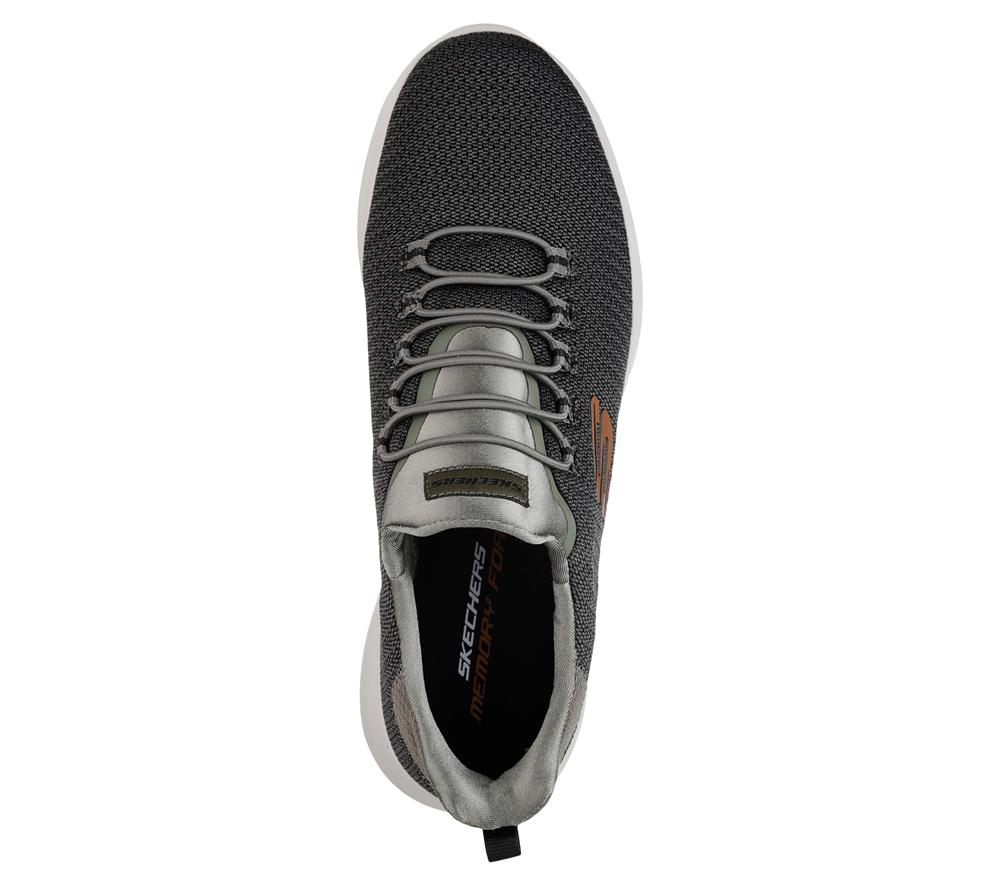 Men Skechers Dynamight Sneakers Olive  USA |  1602-GRJXD