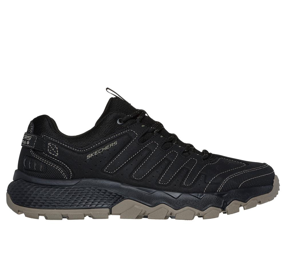 Men Skechers Dynamite AT Sneakers Black  USA |  1654-ATPOF