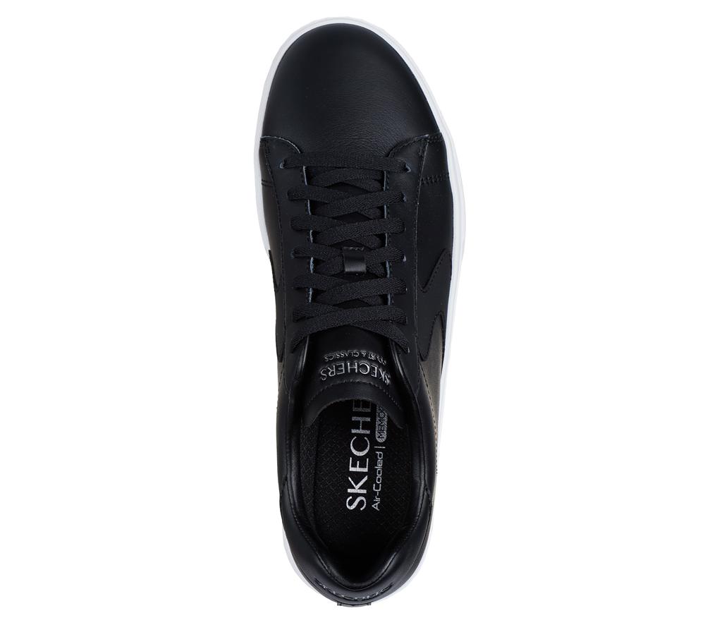 Men Skechers Eden LX - Remembrance Sneakers Black / White  USA |  6587-XJURL