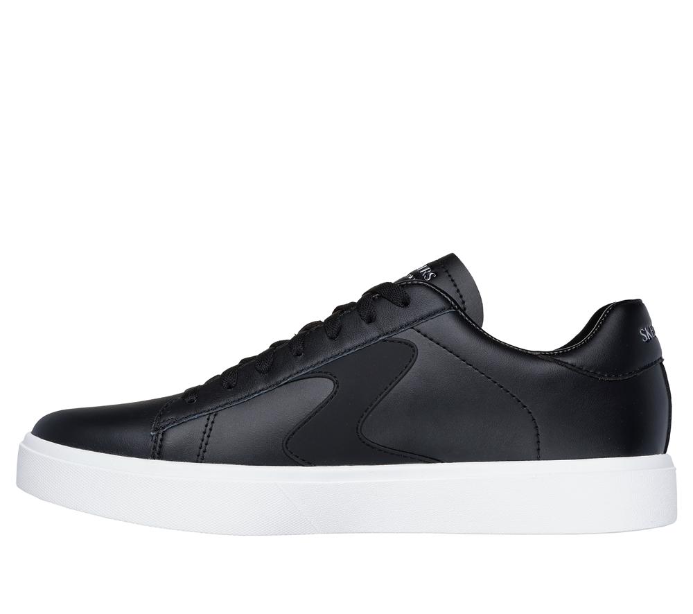 Men Skechers Eden LX - Remembrance Sneakers Black / White  USA |  6587-XJURL
