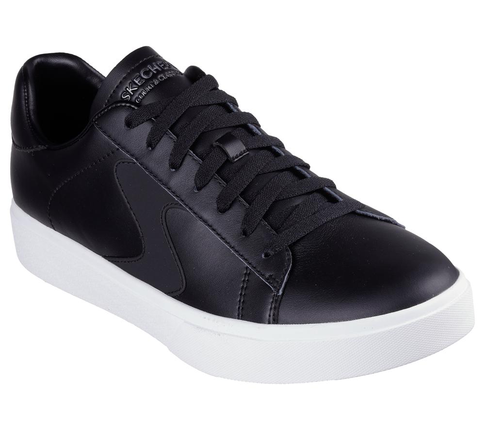 Men Skechers Eden LX - Remembrance Sneakers Black / White  USA |  6587-XJURL