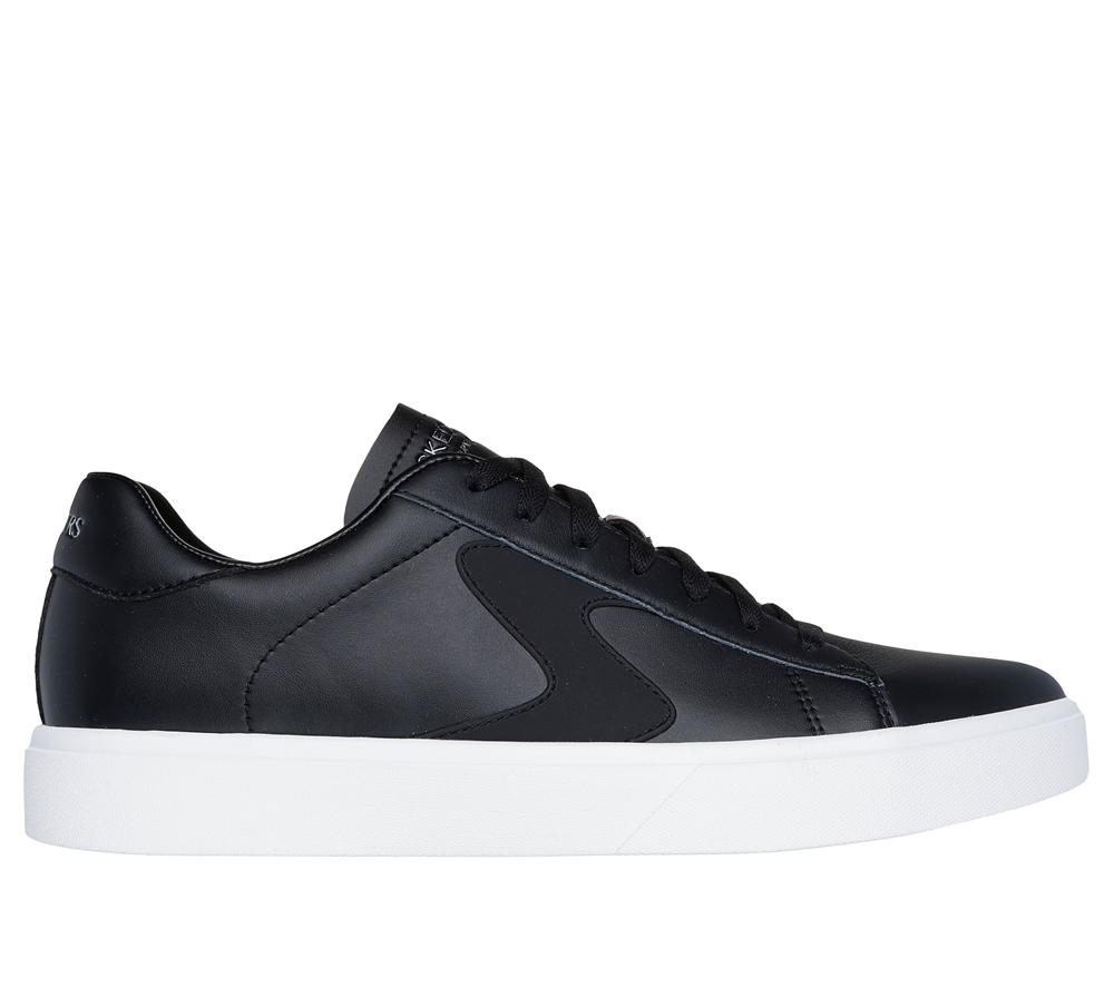 Men Skechers Eden LX - Remembrance Sneakers Black / White  USA |  6587-XJURL