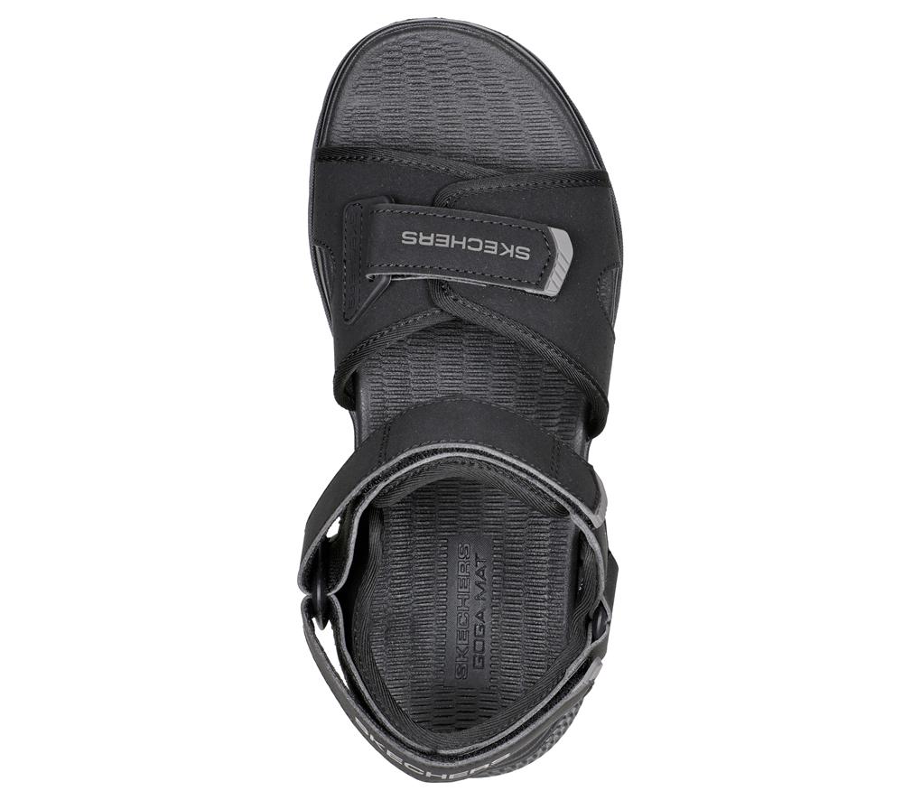 Men Skechers GO Consistent Sandal - Tributary Sandals Black  USA |  1297-VBFCO
