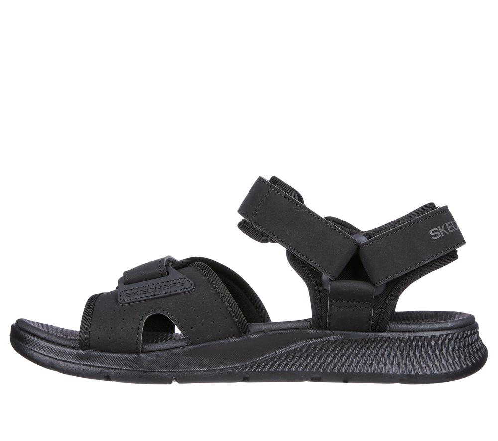 Men Skechers GO Consistent Sandal - Tributary Sandals Black  USA |  1297-VBFCO