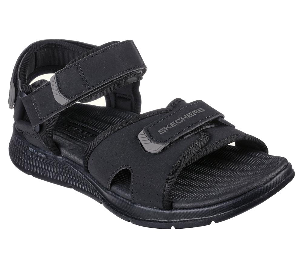 Men Skechers GO Consistent Sandal - Tributary Sandals Black  USA |  1297-VBFCO