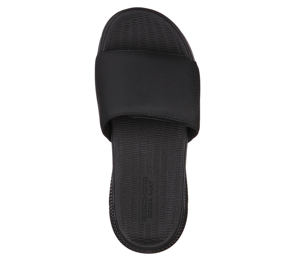 Men Skechers GO Consistent - Watershed Sandals Black  USA |  6981-CANLF