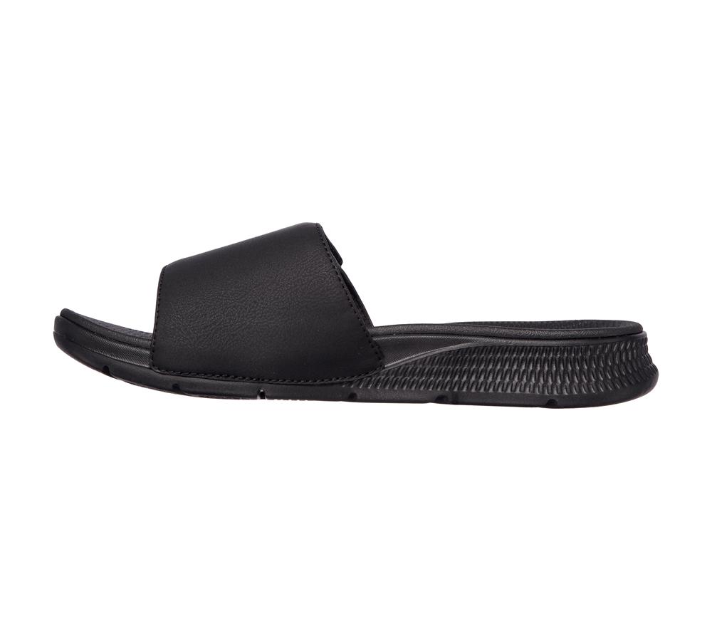 Men Skechers GO Consistent - Watershed Sandals Black  USA |  6981-CANLF