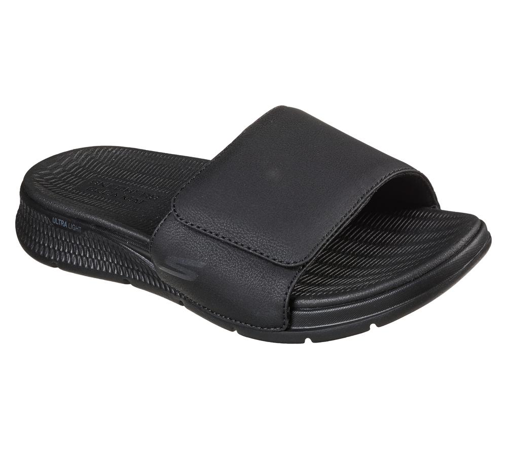 Men Skechers GO Consistent - Watershed Sandals Black  USA |  6981-CANLF