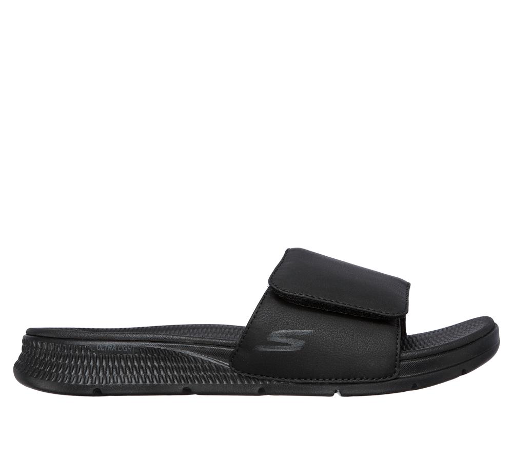 Men Skechers GO Consistent - Watershed Sandals Black  USA |  6981-CANLF
