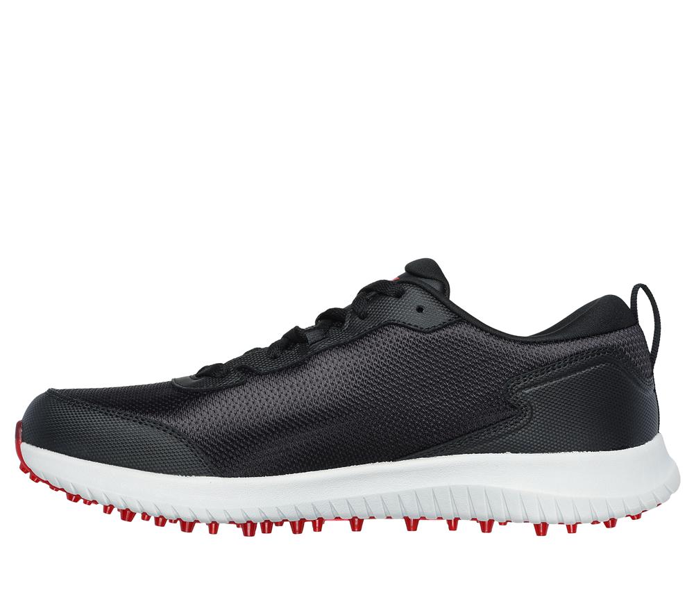 Men Skechers GO GOLF Max Fairway 4 Sneakers Black / Red  USA |  7325-URCHK