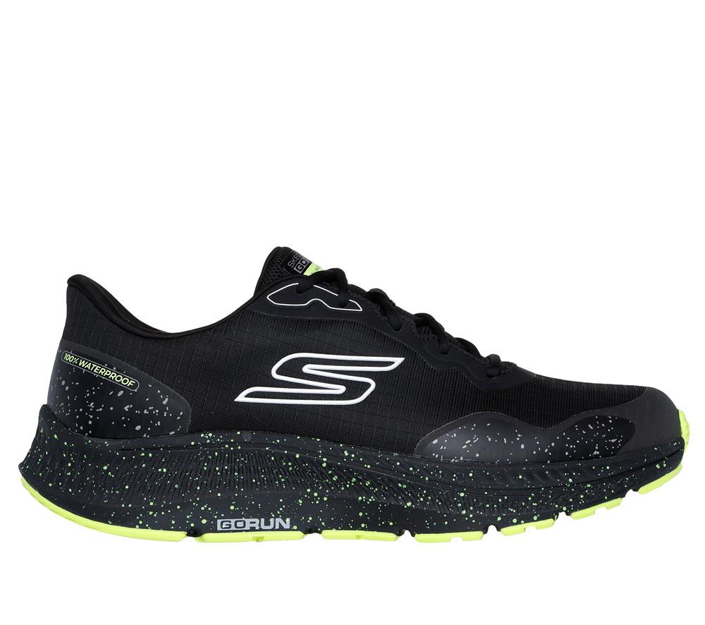 Men Skechers GO RUN Consistent 2.0 - Piedmont Sneakers Black / Lime  USA |  2798-UQHET