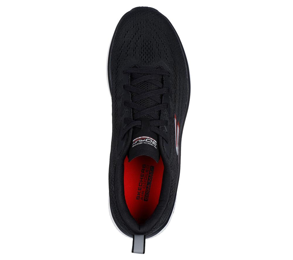 Men Skechers GO RUN Elevate 2.0 - Fluid Motion Sneakers Black  USA |  0627-RQAPV