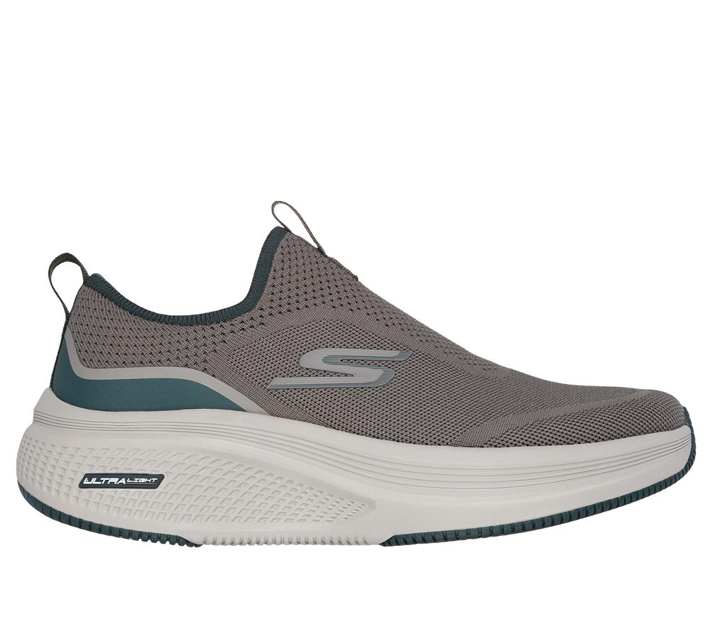 Men Skechers GO RUN Elevate 2.0 - Upraise 2.0 Slip On Shoes Brown  USA |  6371-CJAFB