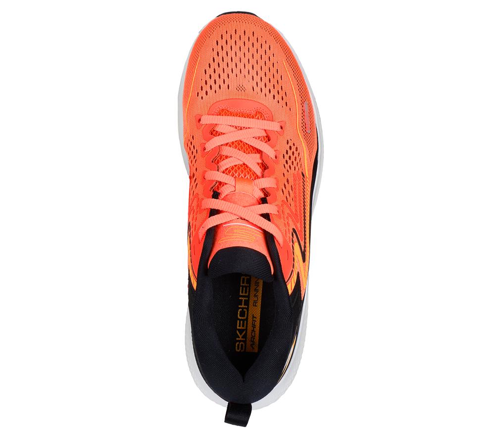 Men Skechers GO RUN Max Road 6 Sneakers Red / Black  USA |  2768-EGVOM