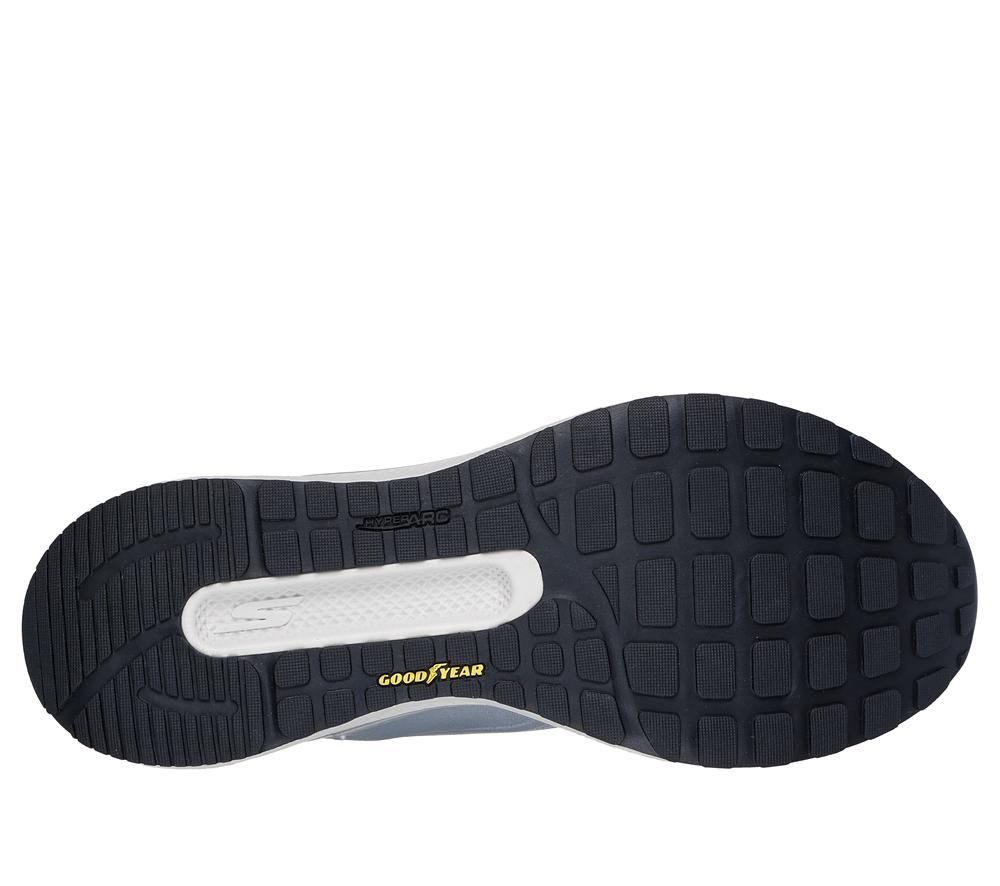 Men Skechers GO RUN Persistence 2 Lace Up Grey / Black  USA |  4358-NHBER