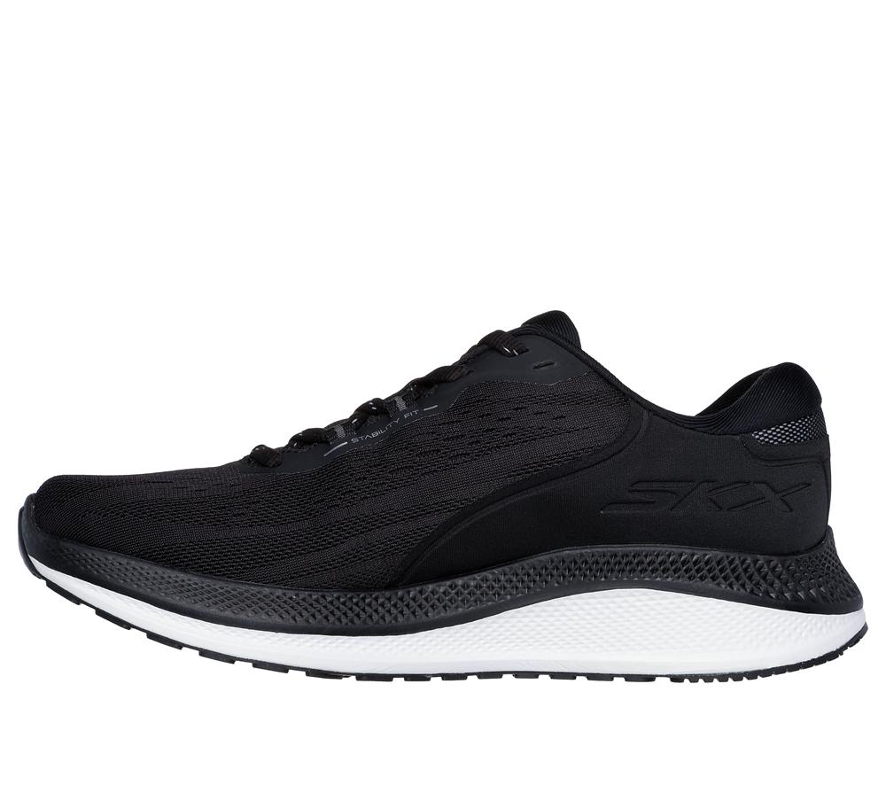 Men Skechers GO RUN Persistence 2 Lace Up Black  USA |  9231-YWBKD
