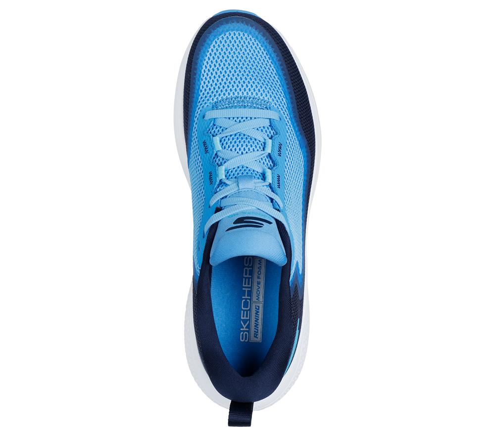 Men Skechers GO RUN Supersonic Max Sneakers Blue / Navy  USA |  8095-OTXVK