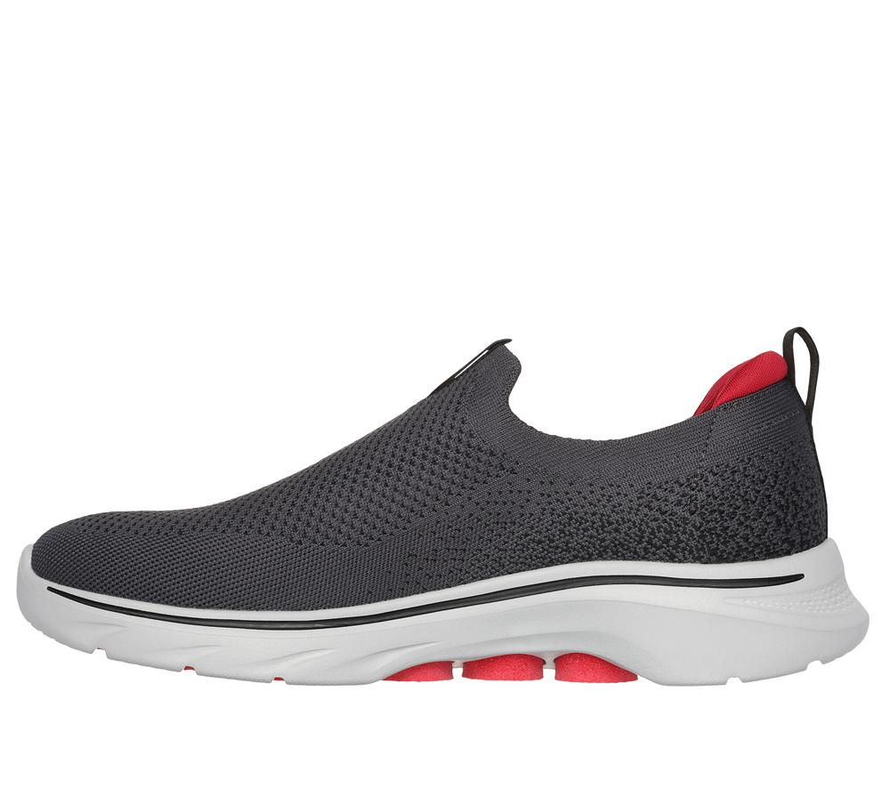 Men Skechers GO WALK 7 Sneakers Charcoal / Black  USA |  1043-VURAF