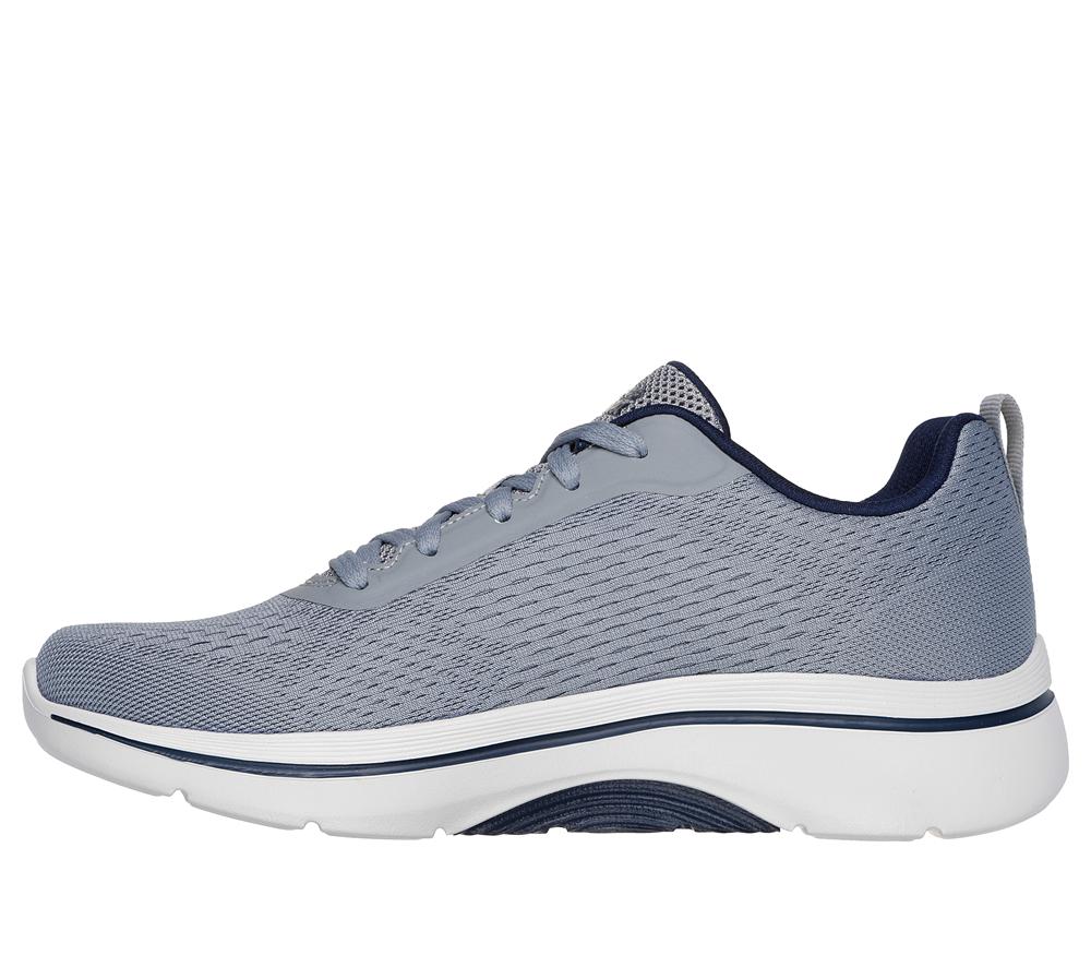 Men Skechers GO WALK Arch Fit 2.0 - Idyllic 2 Sneakers Grey  USA |  2971-IUZSV