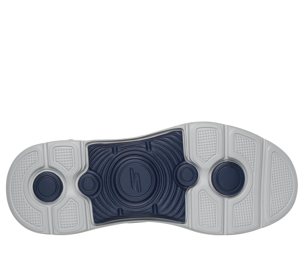 Men Skechers GO WALK Arch Fit 2.0 - Idyllic 2 Lace Up Navy  USA |  3472-ZCBTQ