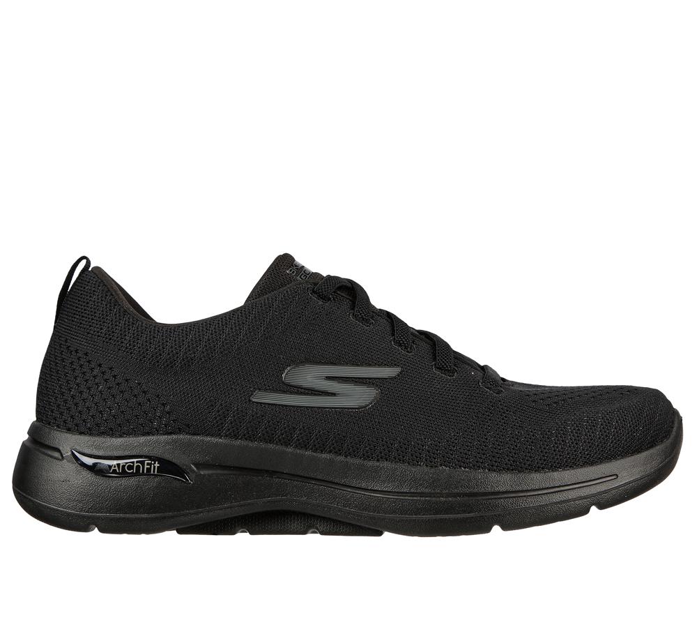 Men Skechers GO WALK Arch Fit - Grand Select Sneakers Black  USA |  2816-PUAIF