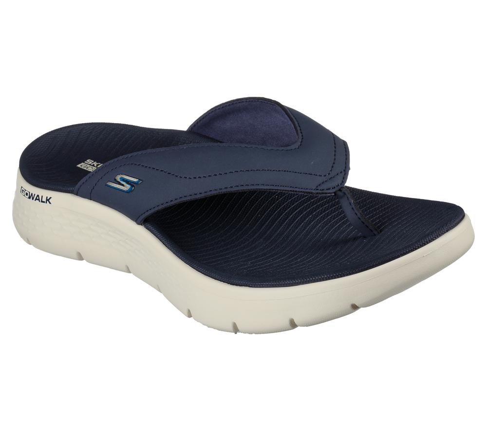 Men Skechers GO WALK Flex Sandal - Vallejo Sandals Navy  USA |  8497-VEIBM