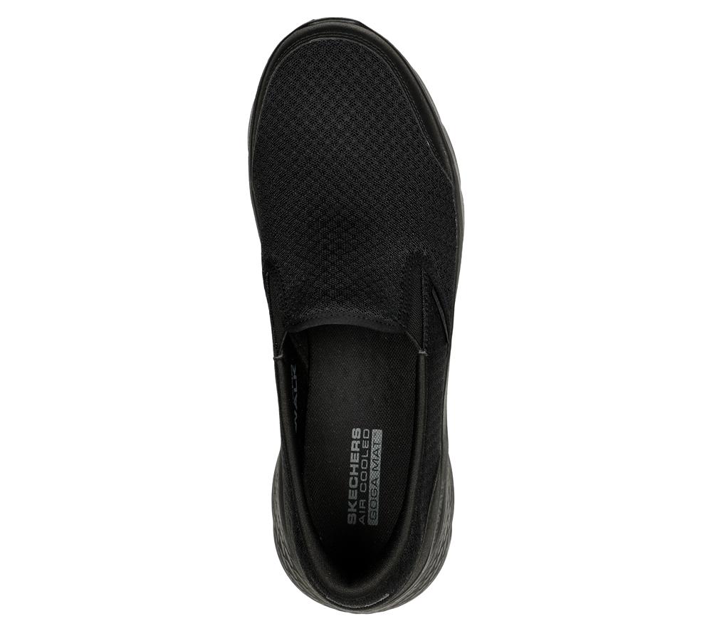 Men Skechers GO WALK Flex - Request Sneakers Black  USA |  5806-VCMZJ