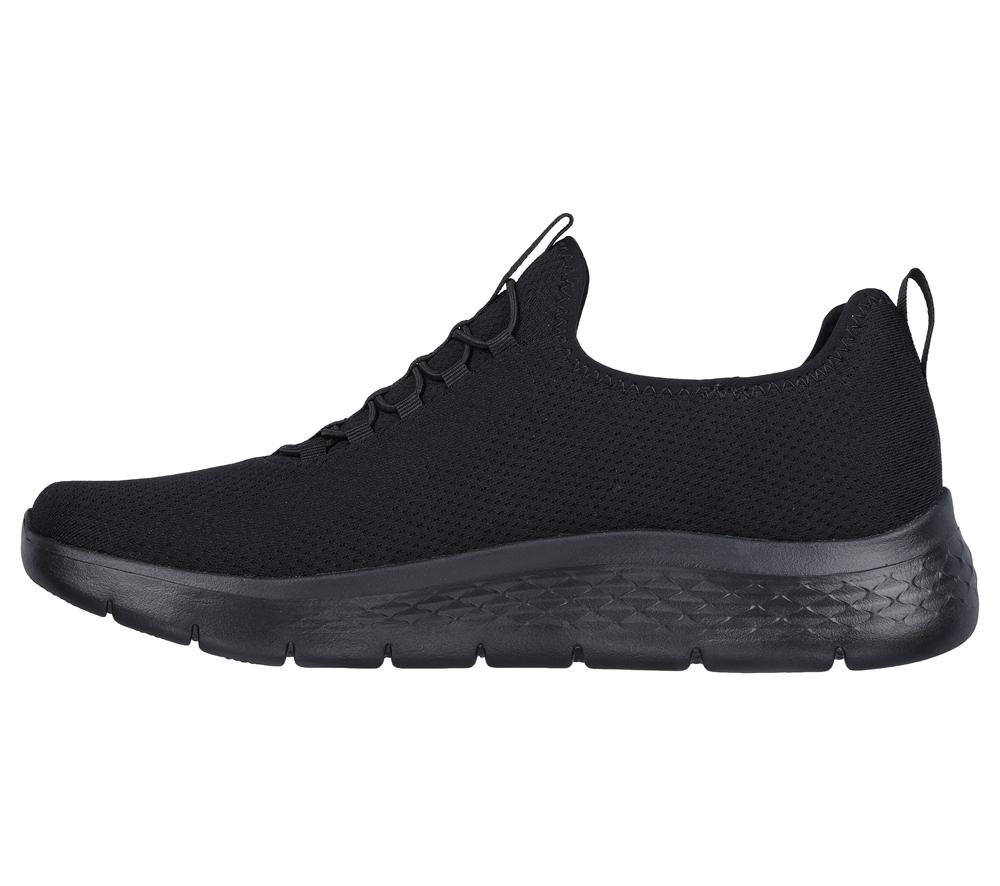 Men Skechers GO WALK Flex - Ultra Slip On Shoes Black  USA |  3806-JBHUF