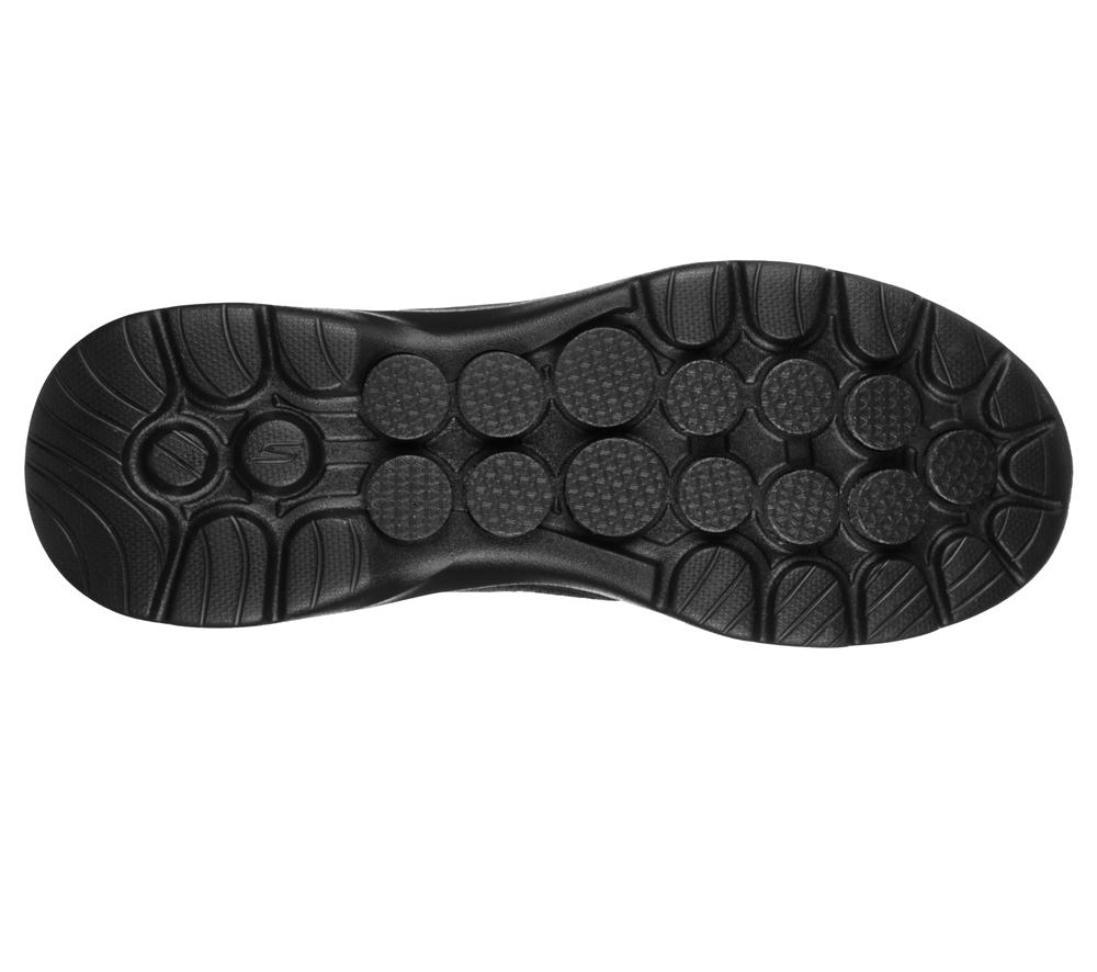 Men Skechers GOwalk 6 - Motley Sneakers Black  USA |  0452-JNZVE